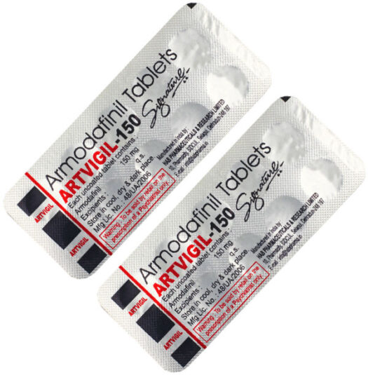Artvigil is generic Nuvigil 150 in blister packs