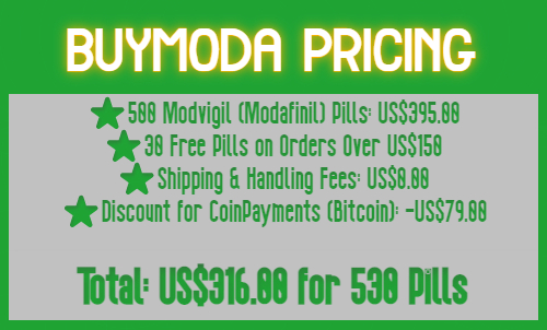 Pricing Table for Modvigil Discounts | BuyModa Modafinil Pricing